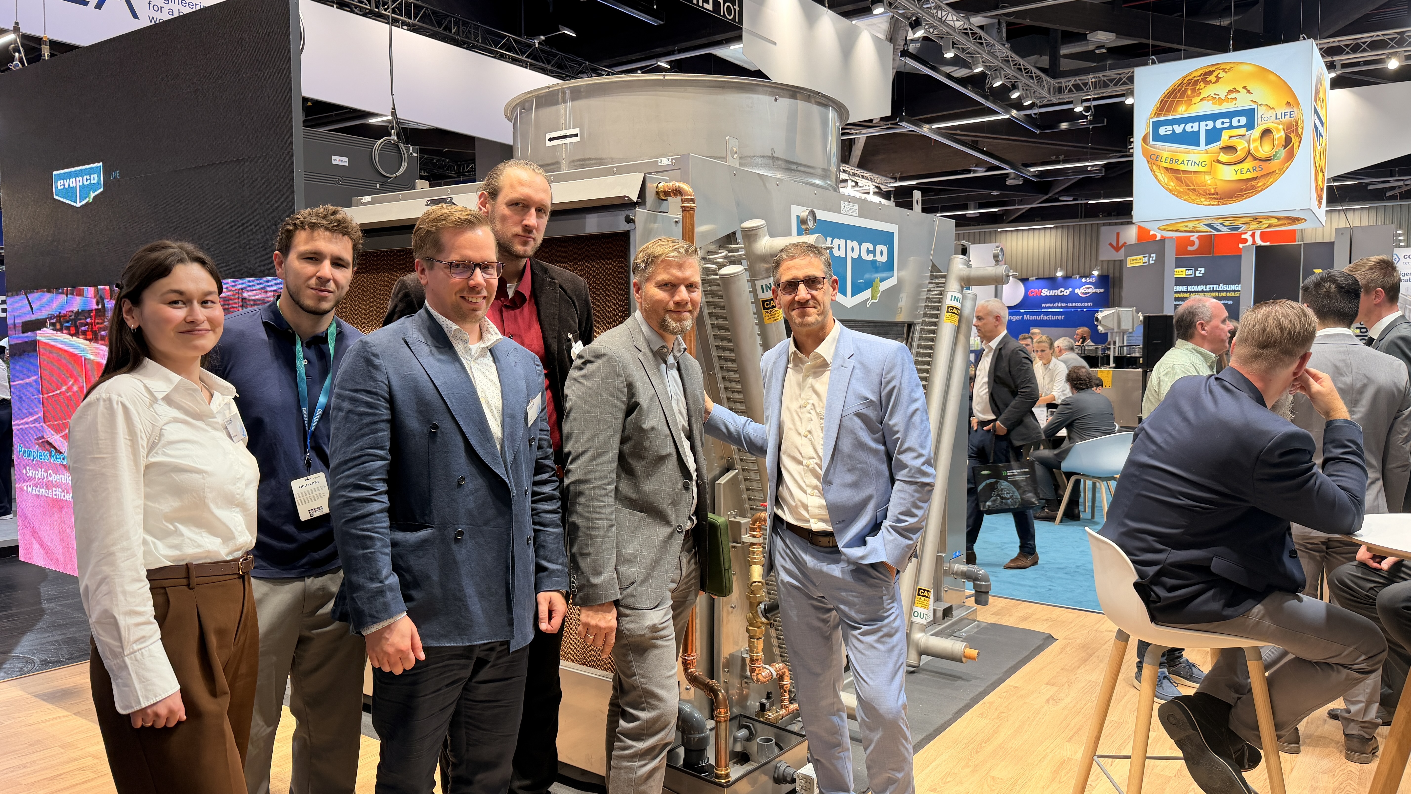 Benndorf und Hildebrand auf der Chillventa 2026: Wir hatten gute Gespräche mit langjährigen Geschäftspartnern und neuen Kontakten und haben viele Innovationen und Anregungen entdeckt.