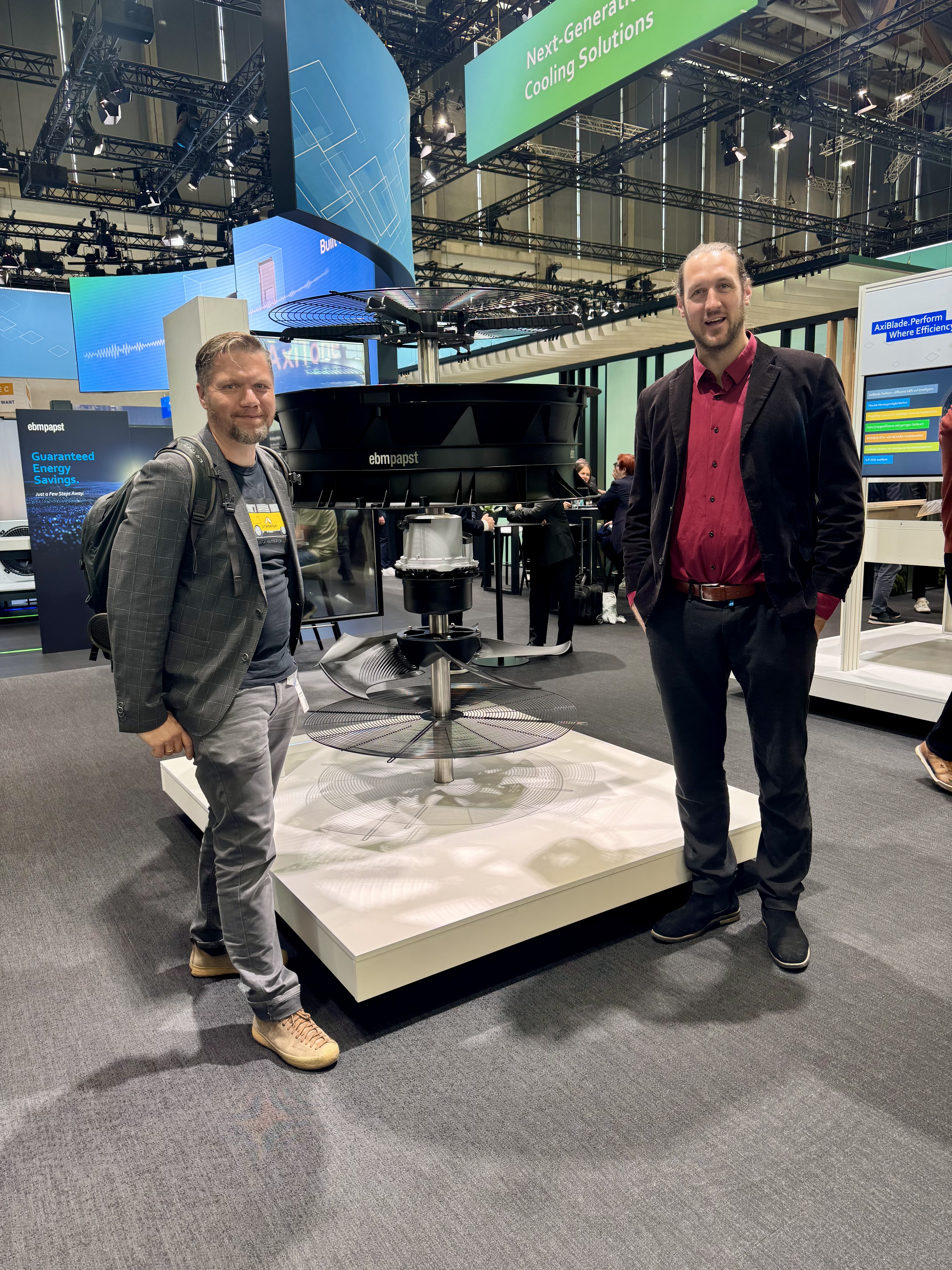Benndorf und Hildebrand auf der Chillventa 2026: Wir hatten gute Gespräche mit langjährigen Geschäftspartnern und neuen Kontakten und haben viele Innovationen und Anregungen entdeckt.